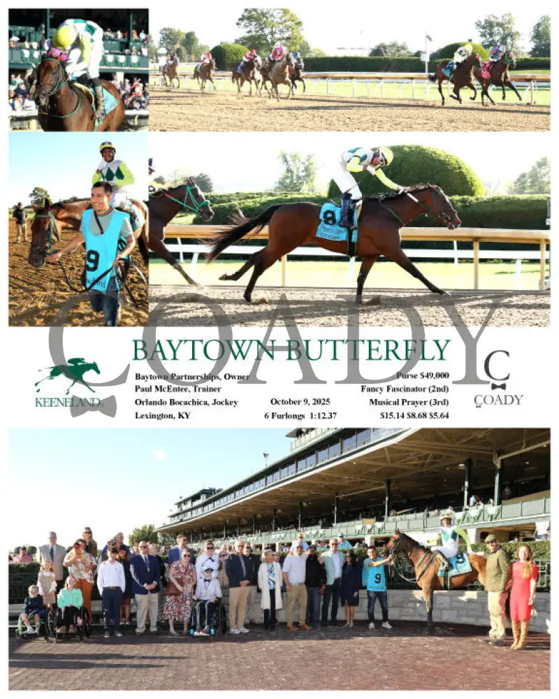 BAYTOWN BUTTERFLY - 10-09-25 - R10 - KEE - Coady Media - Kurtis Coady Photography
