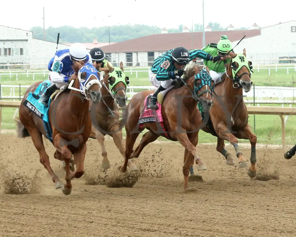 BEACH FIRST - Blue River Derby Final - 07-19-25 - R08 - Horseshoe Indiana - Finish 02 - Eli Davis Indiana Grand