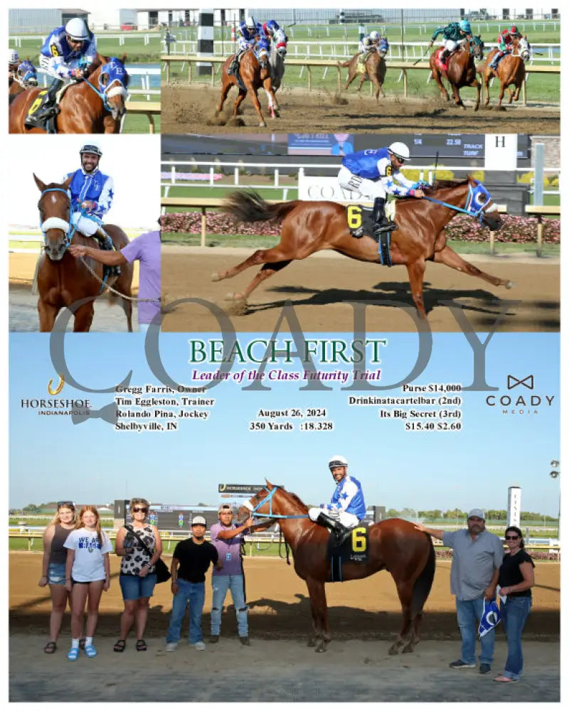 Beach First - Leader Of The Class Futurity Trial 08-26-24 R09 Ind Indiana Grand