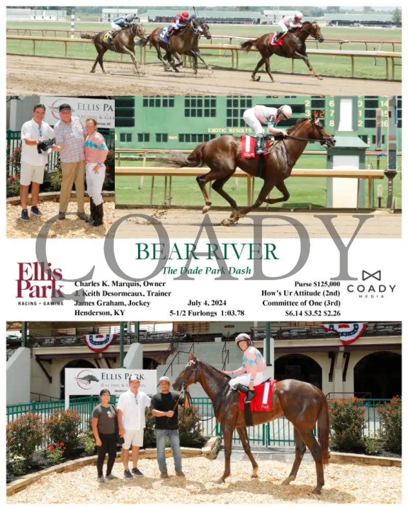 Bear River - The Dade Park Dash 07-04-24 R05 Elp Ellis