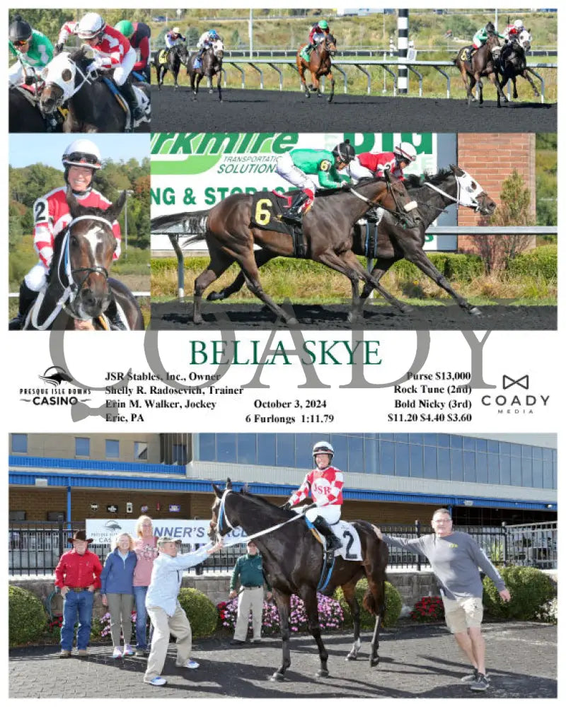 Bella Skye - 10-03-24 R01 Pid Presque Isle Downs