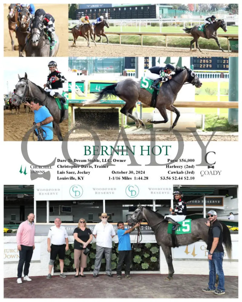 Bernin Hot - 10-30-24 R01 Cd Churchill Downs