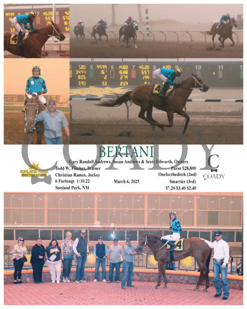 BERTANI - 03-06-25 - R04 - SUN Sunland Park