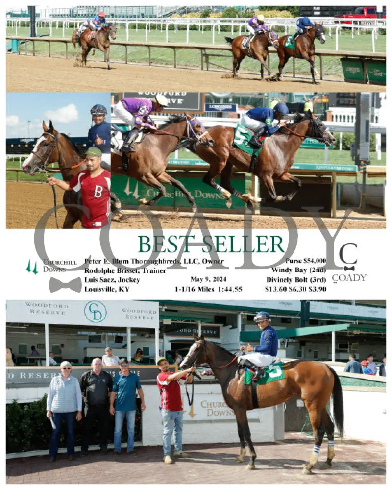 Best Seller - 05-09-24 R01 Cd Churchill Downs