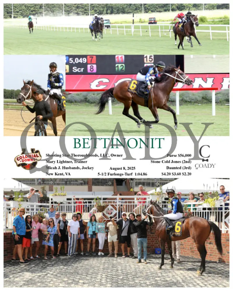 BETTINONIT - 08-08-25 - R01 - CNL Colonial Downs