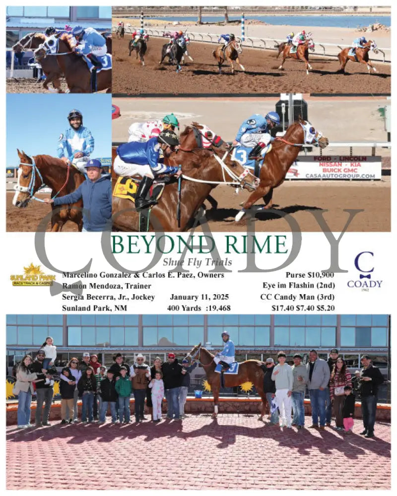 Beyond Rime - Shue Fly Trials 01-11-25 R03 Sun Turfway Park