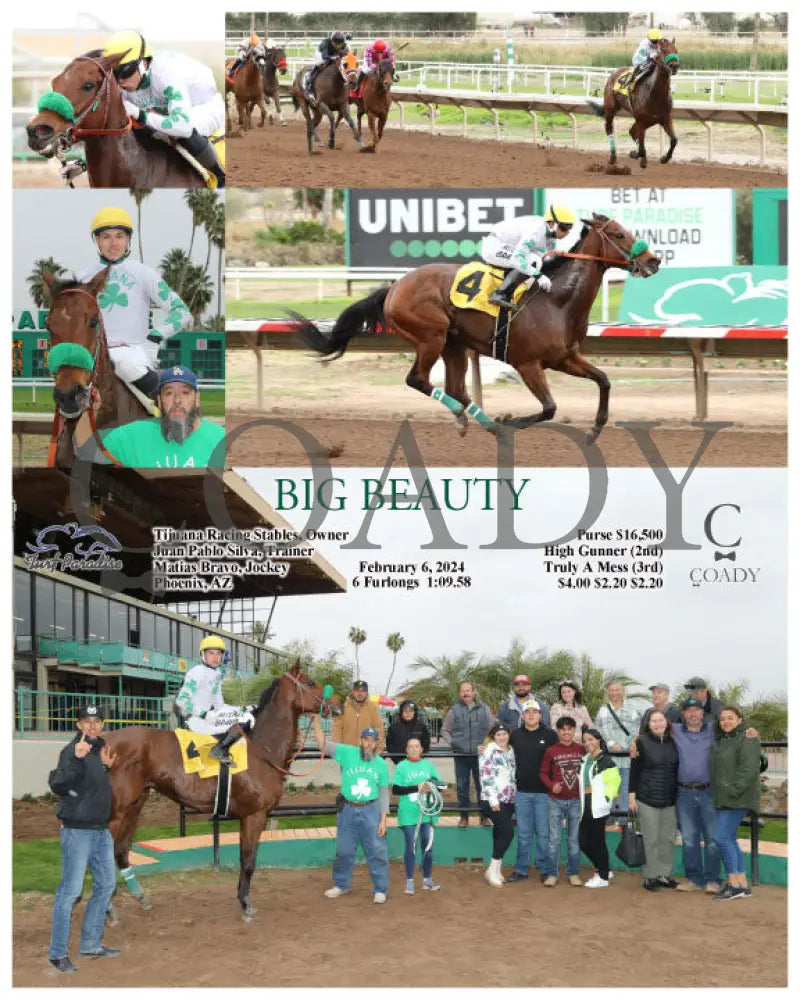 Big Beauty - 02-06-24 R06 Tup Turf Paradise