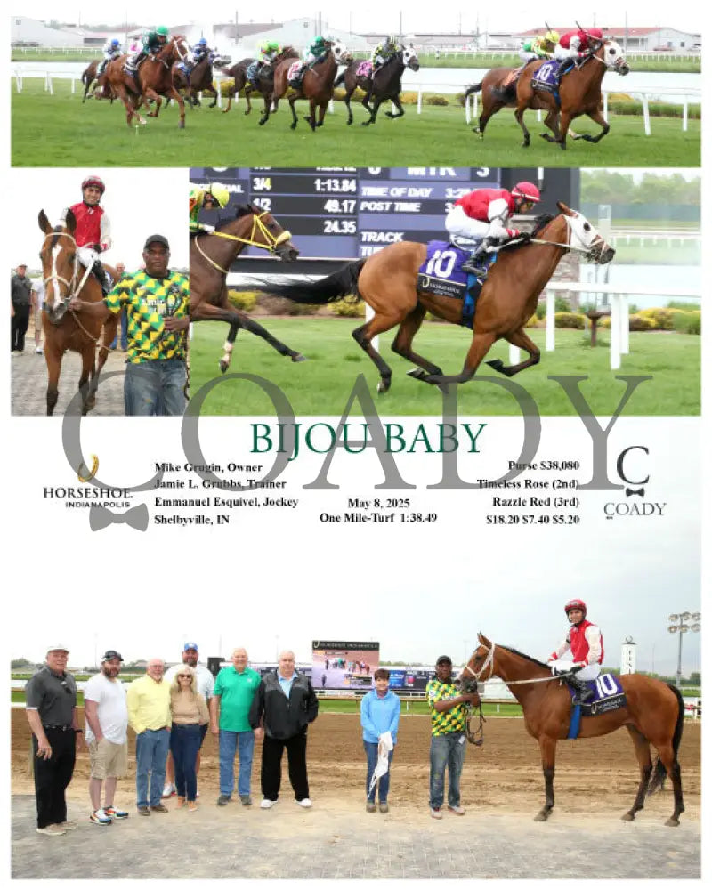 BIJOU BABY - 05-08-25 - R03 - IND Indiana Grand