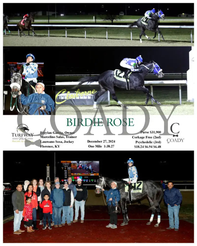 Birdie Rose - 12-27-24 R04 Tp Turfway Park