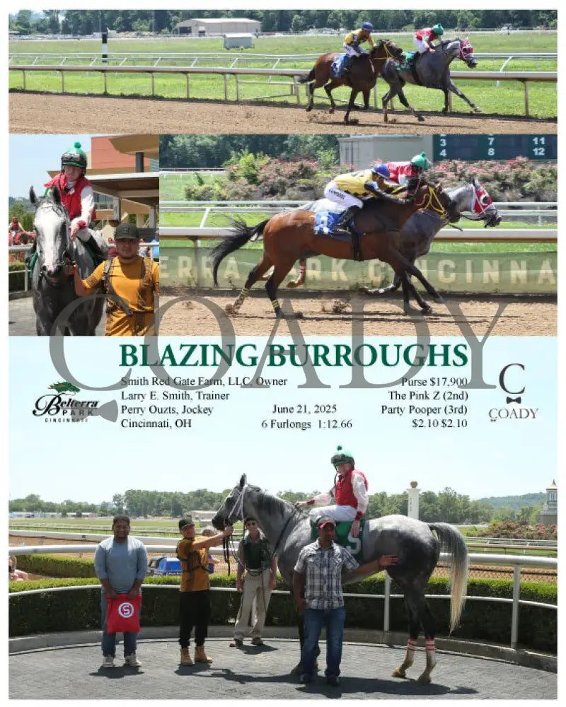 BLAZING BURROUGHS - 062125 - Race 01 - BTP Indiana Grand