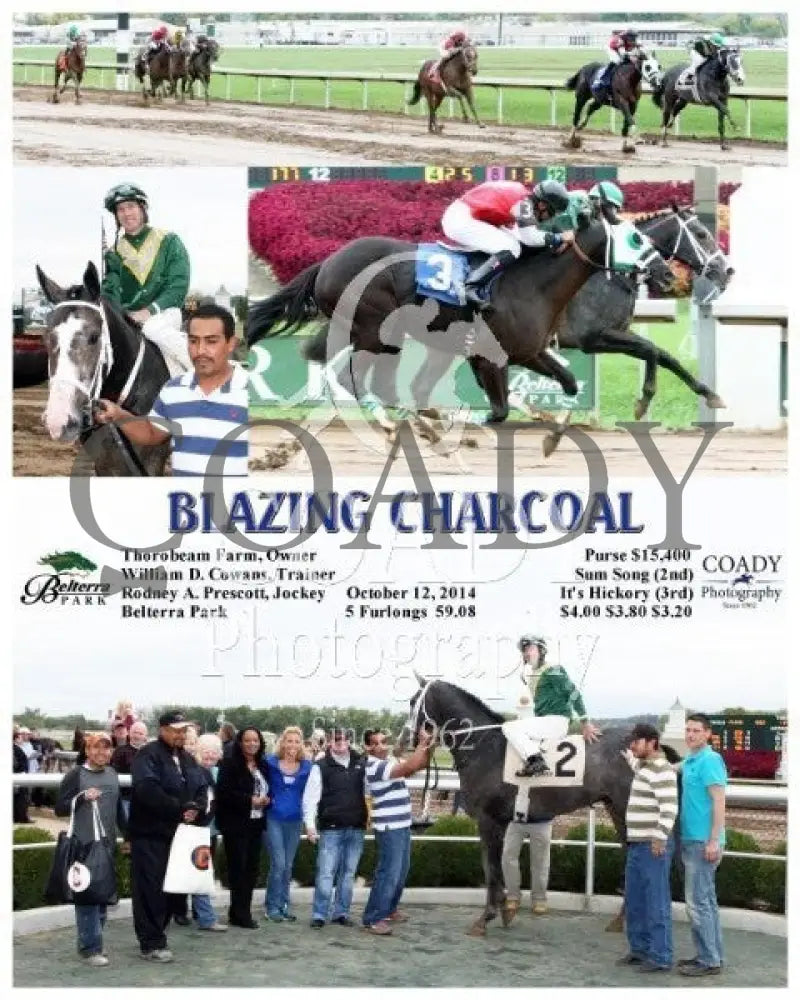 Blazing Charcoal - 101214 Race 01 Btp Belterra Park