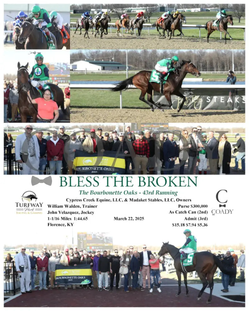 BLESS THE BROKEN - 032225 - Race 11 - TP Turfway Park