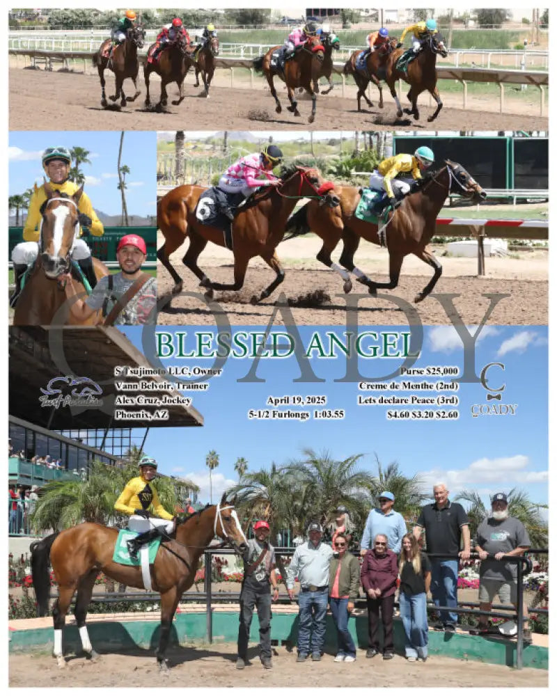 BLESSED ANGEL - 04-19-25 - R03 - TUP Turf Paradise