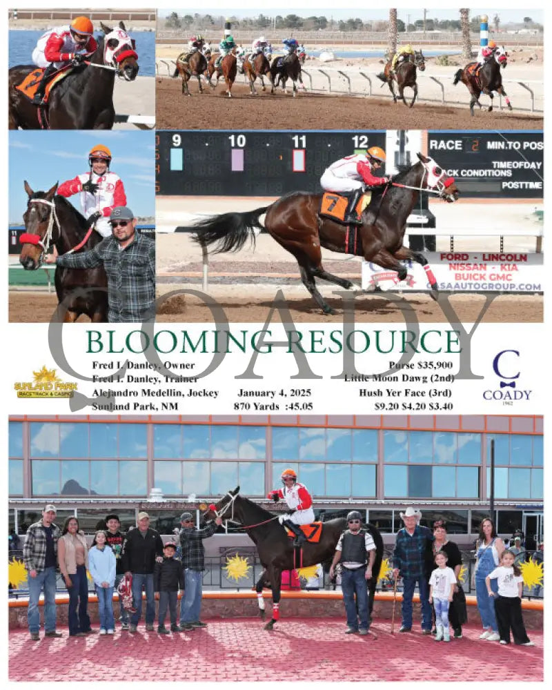 Blooming Resource - 01-04-25 R02 Sun Turfway Park