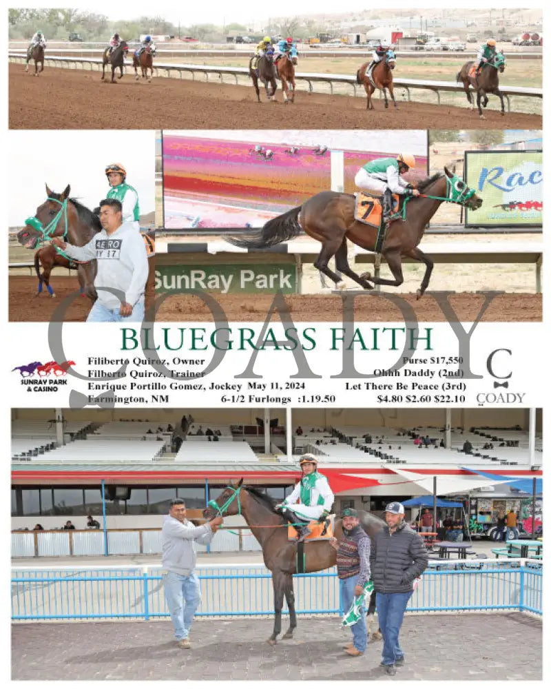 Bluegrass Faith - 05-11-24 R06 Srp Sunray Park