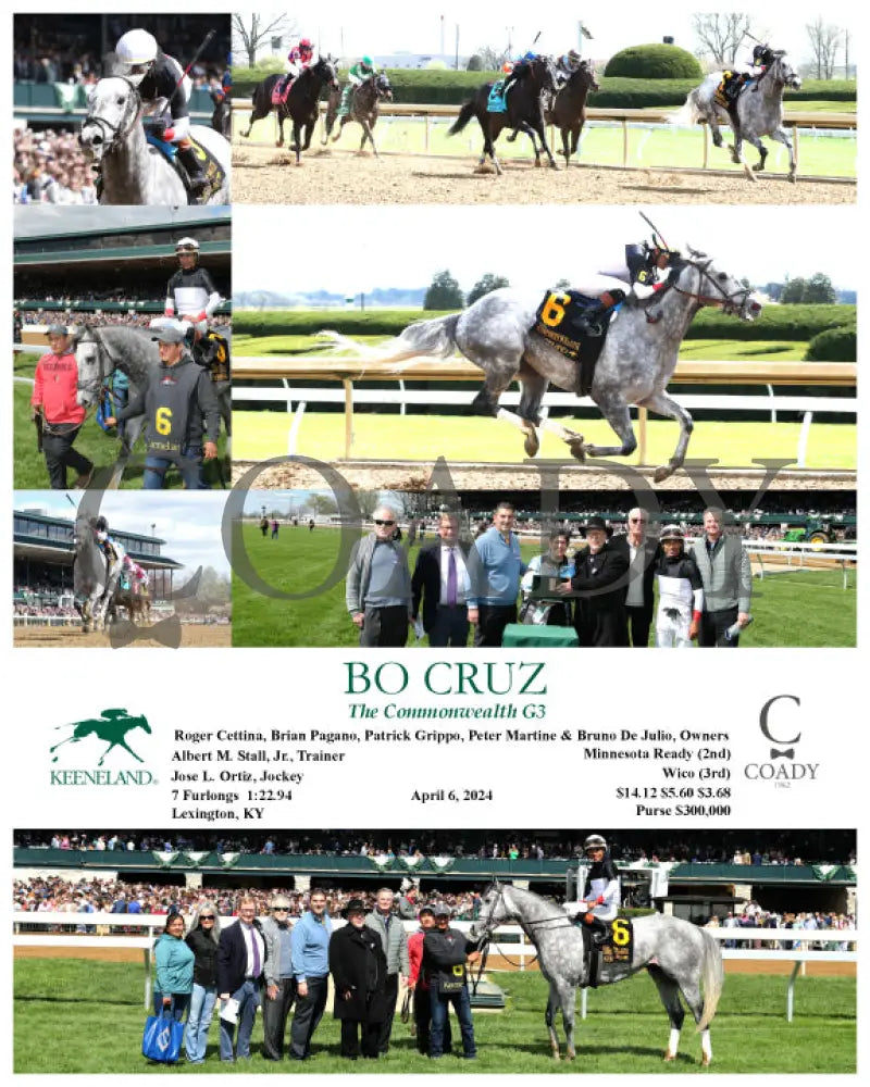 Bo Cruz - The Commonwealth G3 04 - 06 - 24 R06 Kee Keeneland