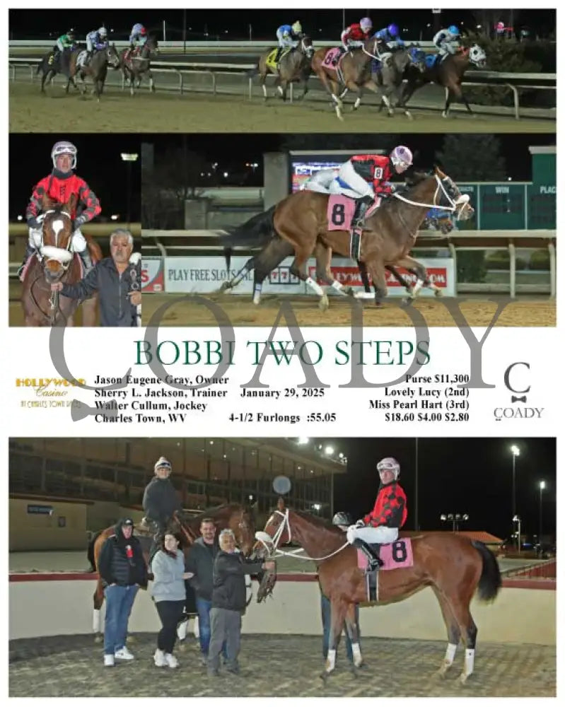 Bobbi Two Steps - 01-29-25 R05 Ct Hollywood Casino At Charles Town Races