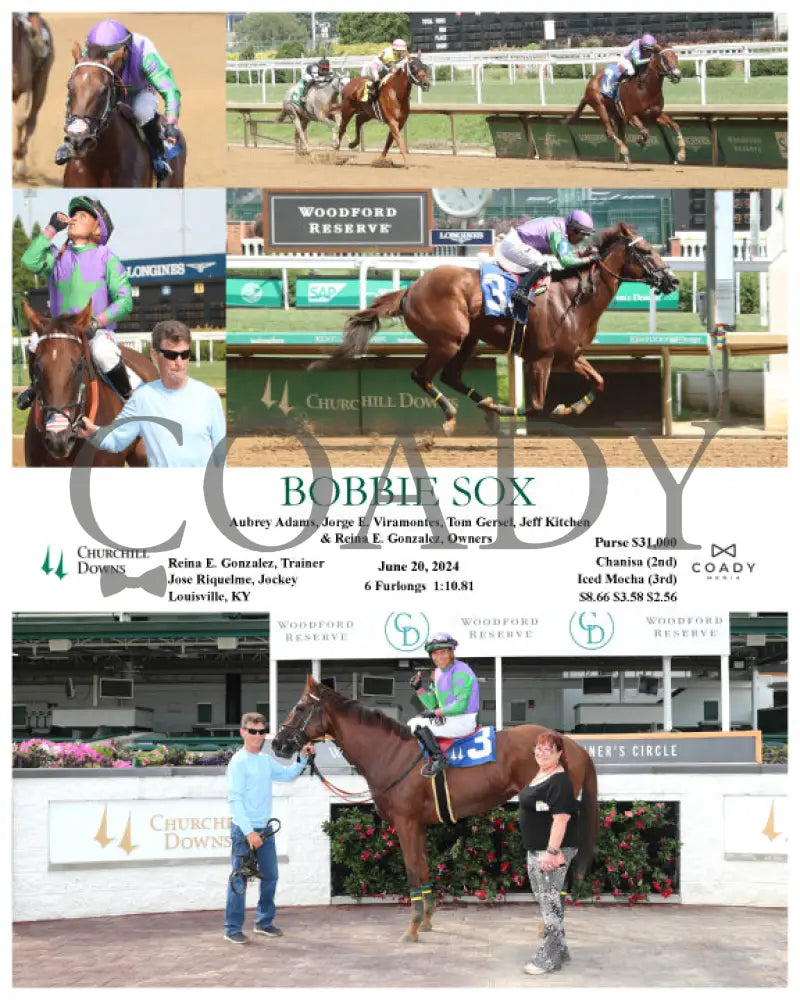 Bobbie Sox - 06-20-24 R01 Cd Churchill Downs