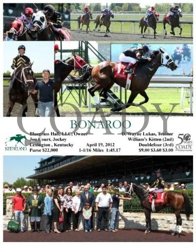 Bonaroo - 041912 Race 01 Keeneland