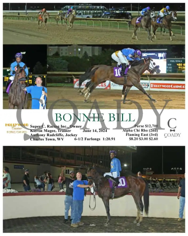 Bonnie Bill - 06-14-24 R08 Ct Hollywood Casino At Charles Town Races