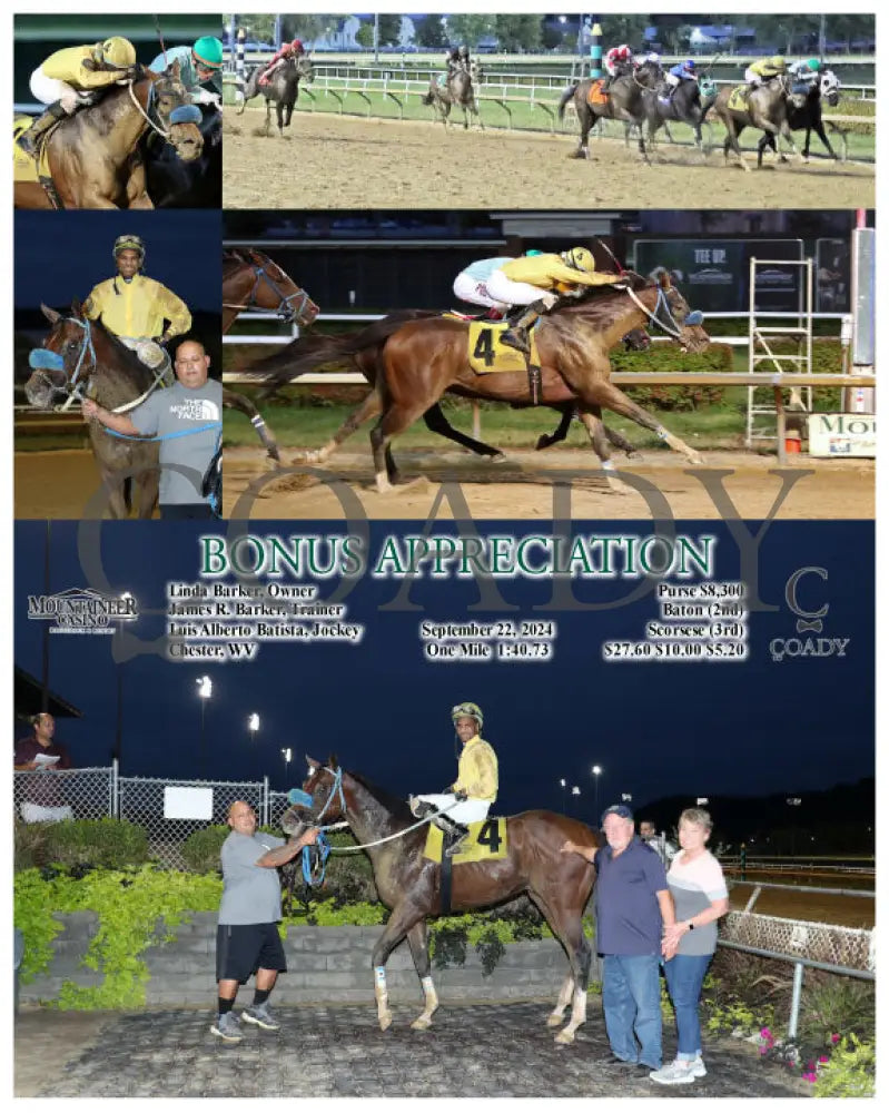 Bonus Appreciation - 09-22-24 R02 Mnr Mountaineer Park