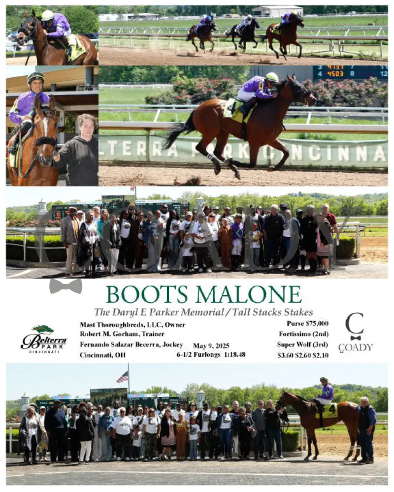 BOOTS MALONE - The Daryl E Parker Memorial / Tall Stacks Stakes - 05-09-25 - R06 - BTP Churchill Downs