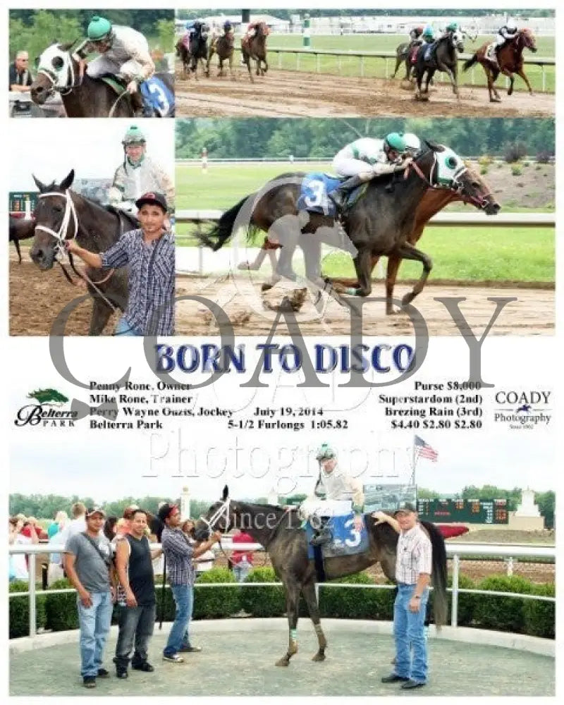 Born To Disco - 071914 Race 04 Btp Belterra Park