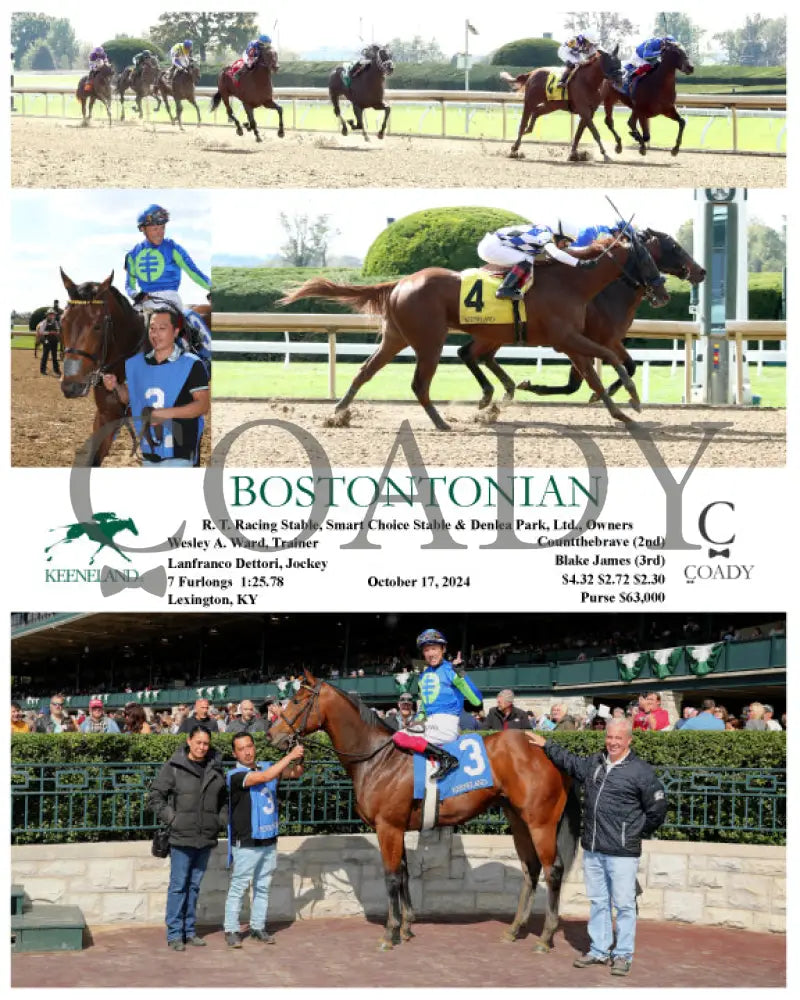 Bostontonian - 10-17-24 R01 Kee Keeneland