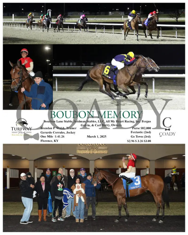 BOUBON MEMORY - 03-01-25 - R06 - TP Turfway Park