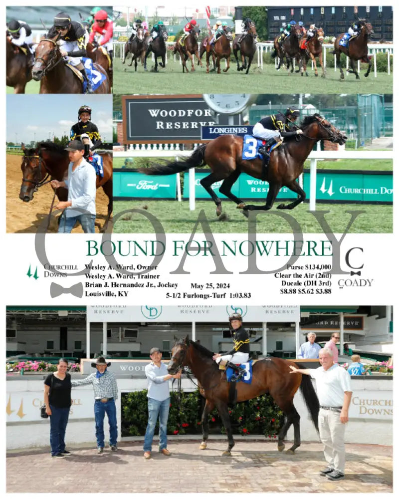 Bound For Nowhere - 05-25-24 R07 Cd Churchill Downs