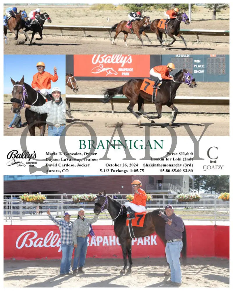 Brannigan - 10-26-24 R03 Arp Arapahoe Park