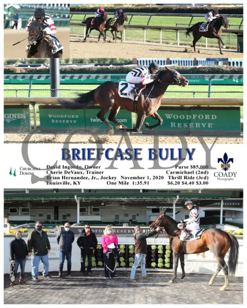 Briefcase Bully - 11-01-20 R06 Cd Churchill Downs