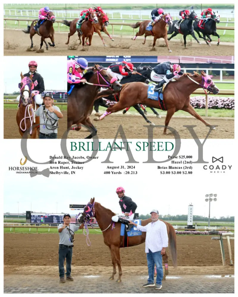 Brillant Speed - 08-31-24 R01 Ind Indiana Grand