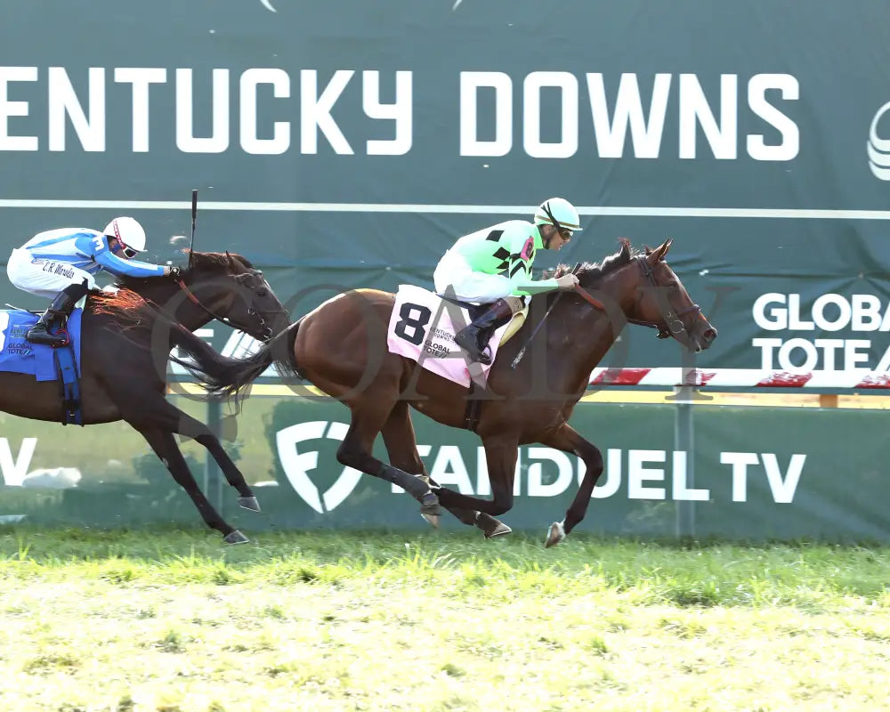 Brilliant Berti - Global Tote Gun Runner 090824 Race 10 Kd Finish 01 Kentucky Downs