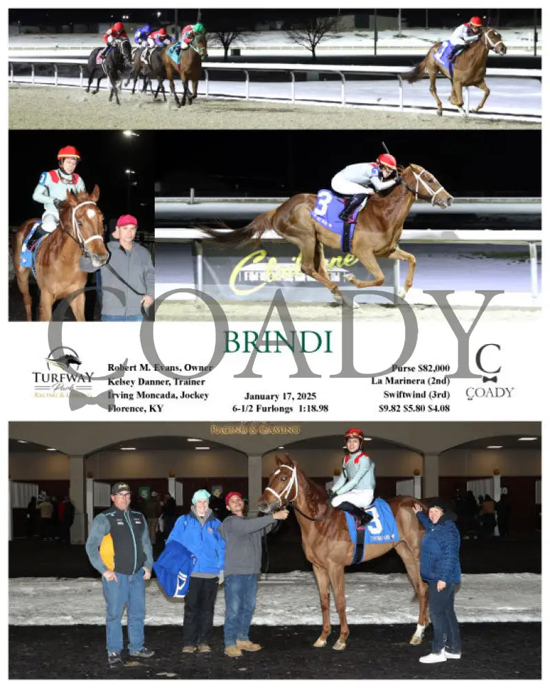 Brindi - 011725 Race 08 Tp Turfway Park