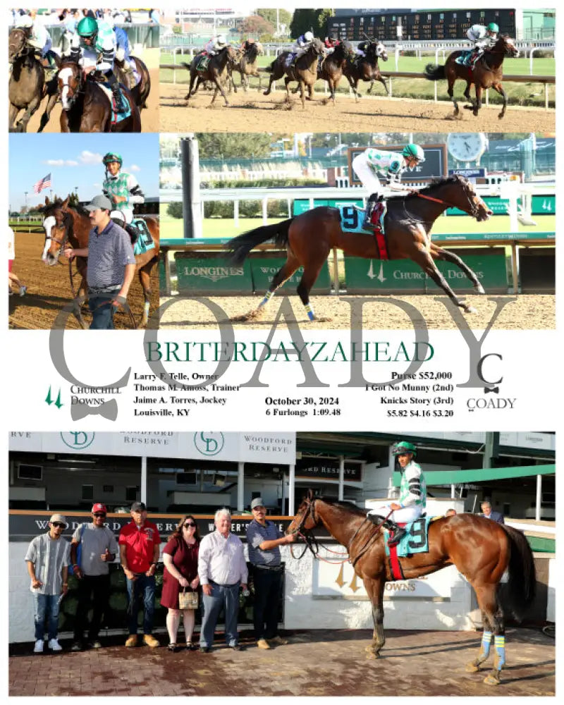 Briterdayzahead - 10-30-24 R08 Cd Churchill Downs