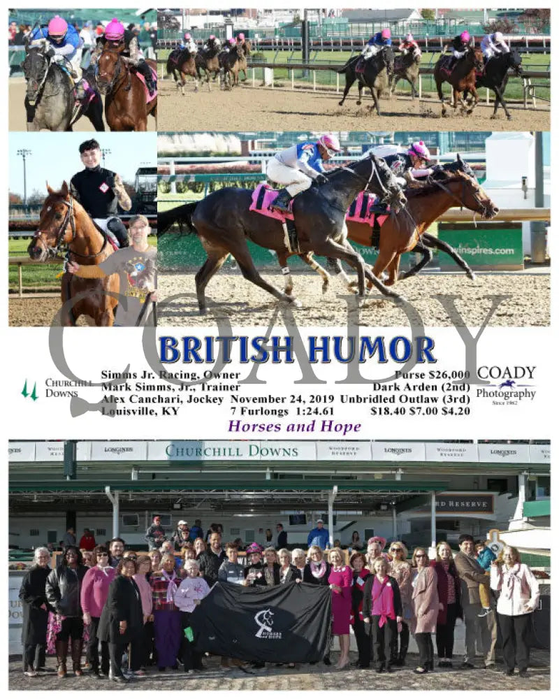 British Humor - 11-24-19 R05 Cd Group Churchill Downs