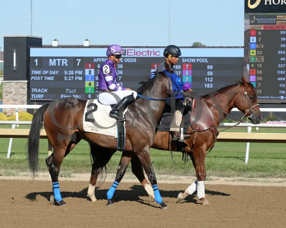 Brittanysgldnfaith - Hoosier Heartland 23Rd Running 09-11-24 R07 Horseshoe Indiana Post Parade 01