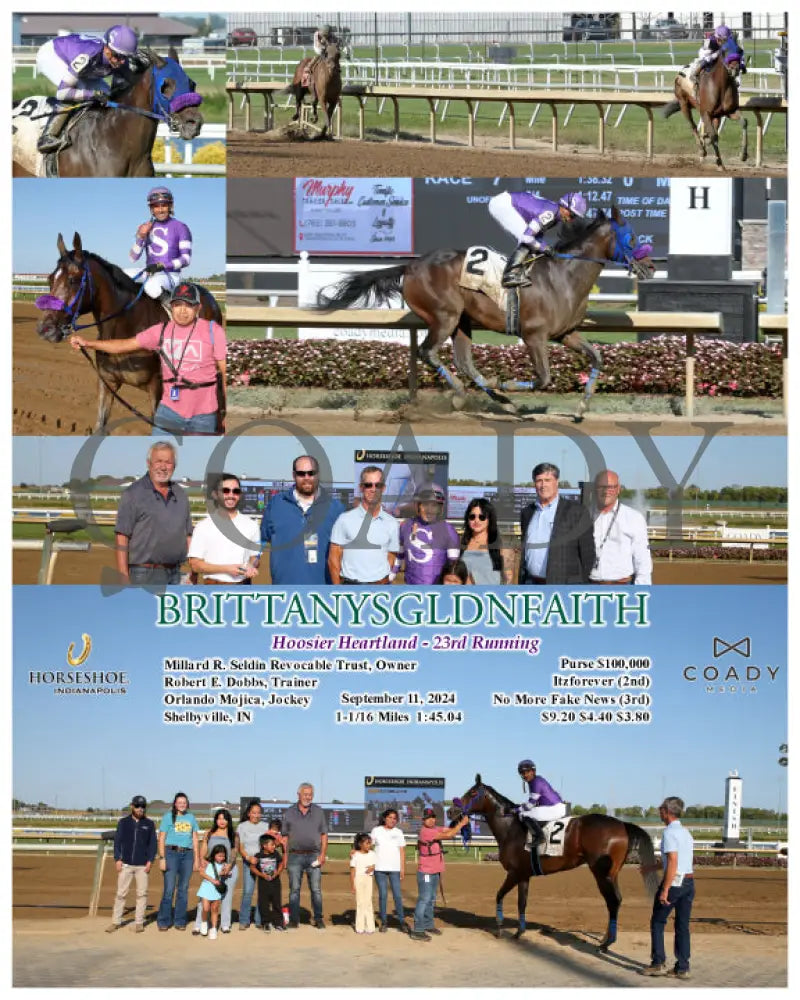 Brittanysgldnfaith - Hoosier Heartland 23Rd Running 09-11-24 R07 Ind Indiana Grand