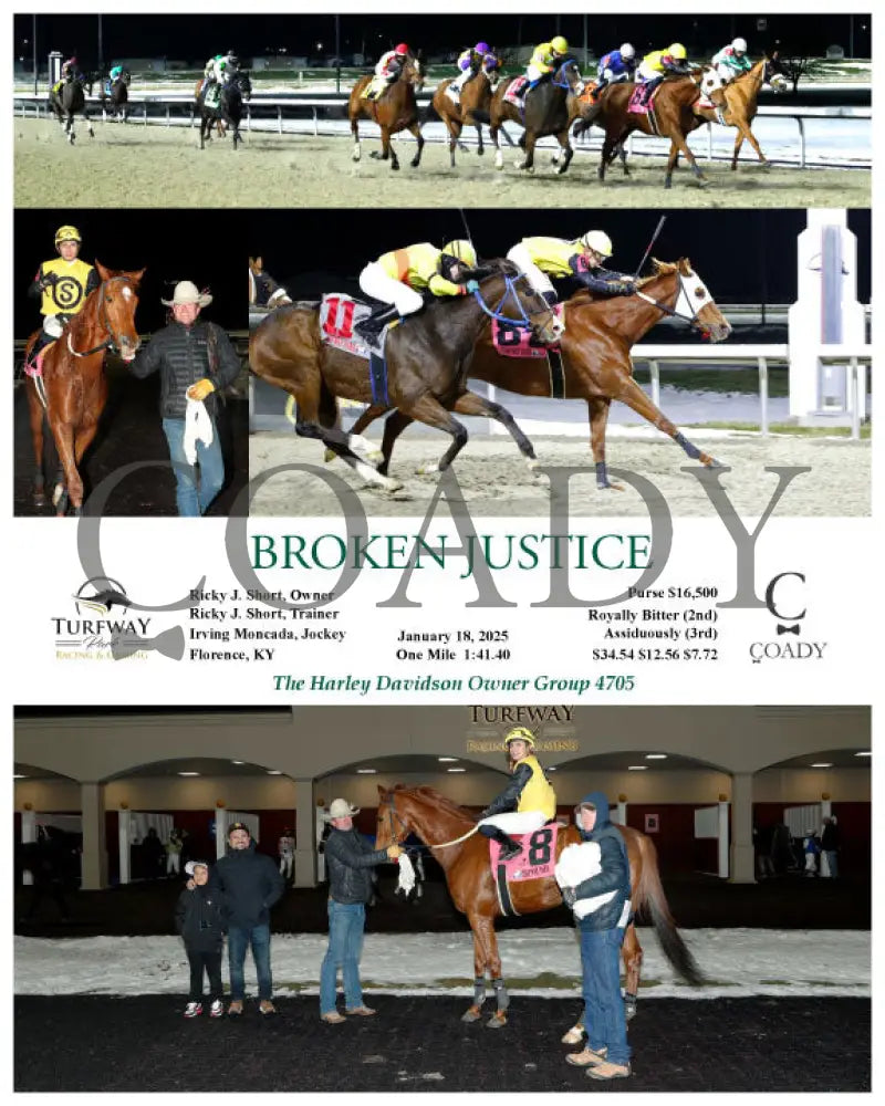Broken Justice - 01-18-25 R07 Tp Turfway Park