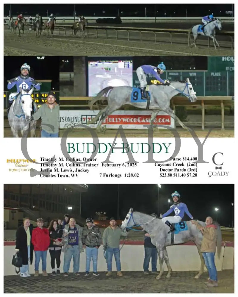 Buddy - 02-06-25 R05 Ct Hollywood Casino At Charles Town Races