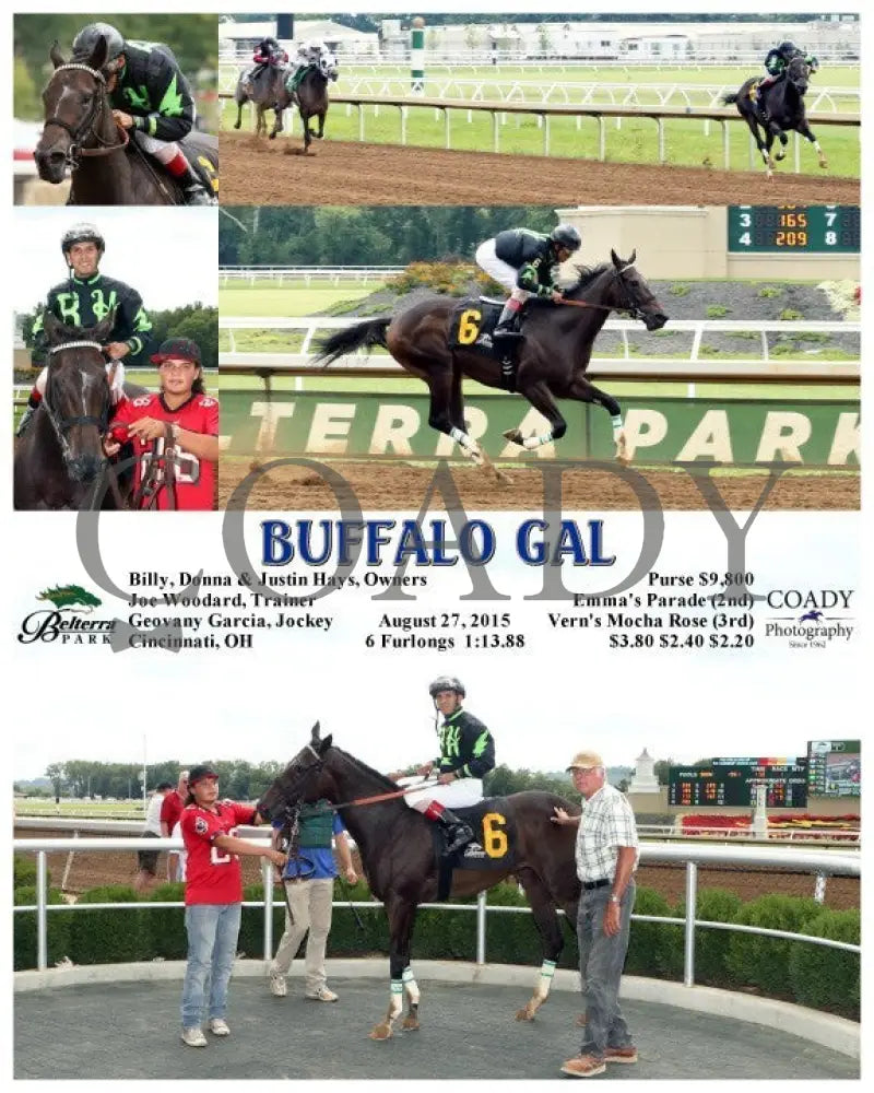 Buffalo Gal - 082715 Race 01 Btp Belterra Park