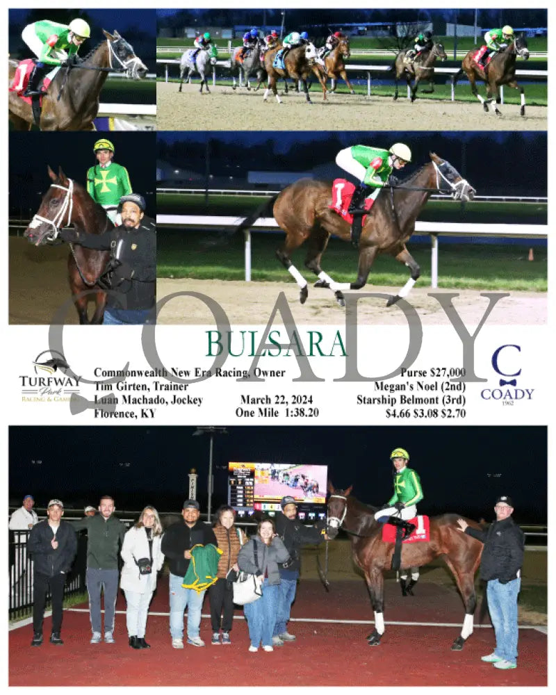 Bulsara - 03 - 22 - 24 R05 Tp Turfway Park