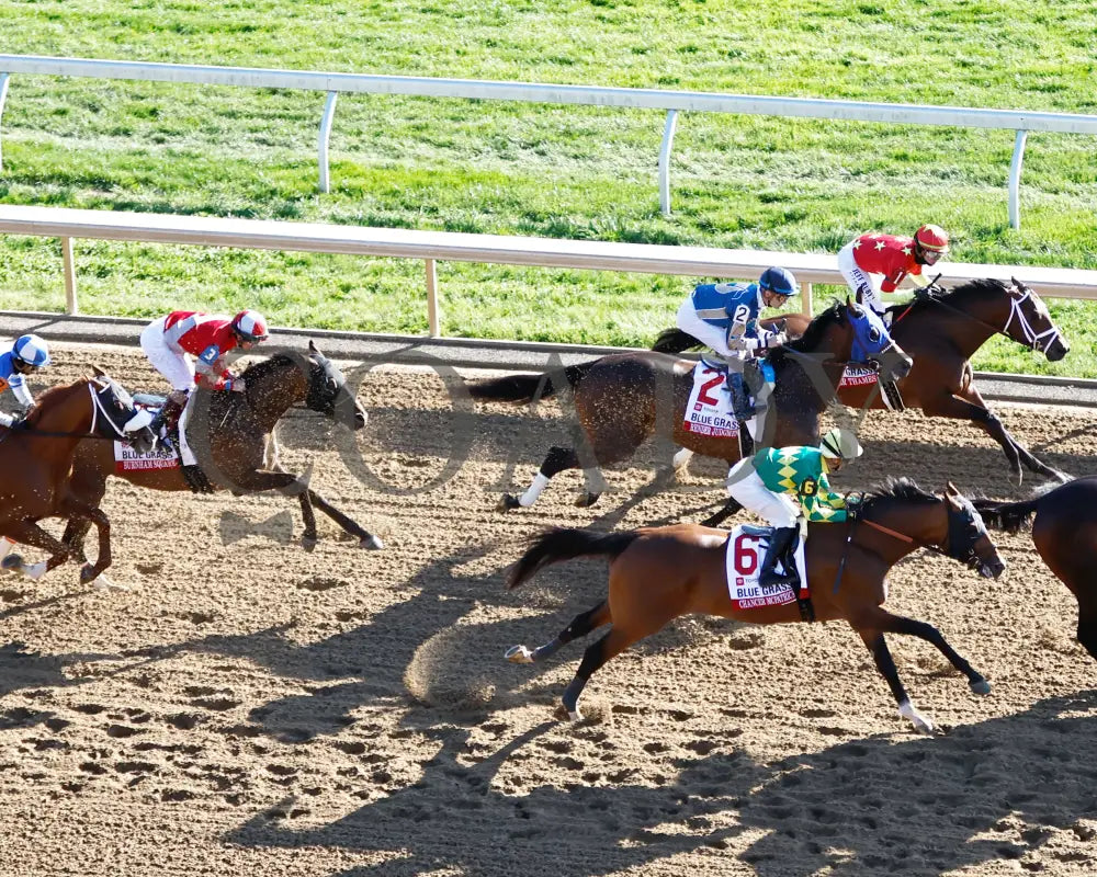 BURNHAM SQUARE - The Toyota Blue Grass G1 - 04-08-25 - KEE - Aerial First Pass 01 Keeneland