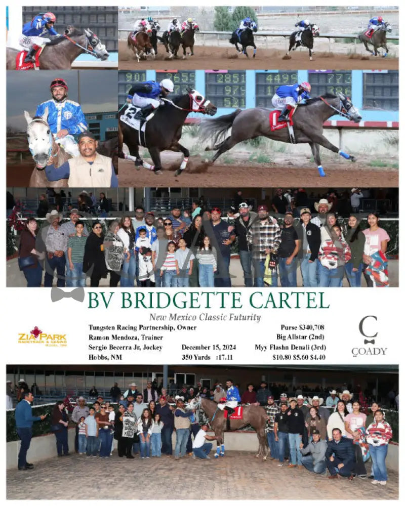 Bv Bridgette Cartel - New Mexico Classic Futurity 12-15-24 R12 Zia Park