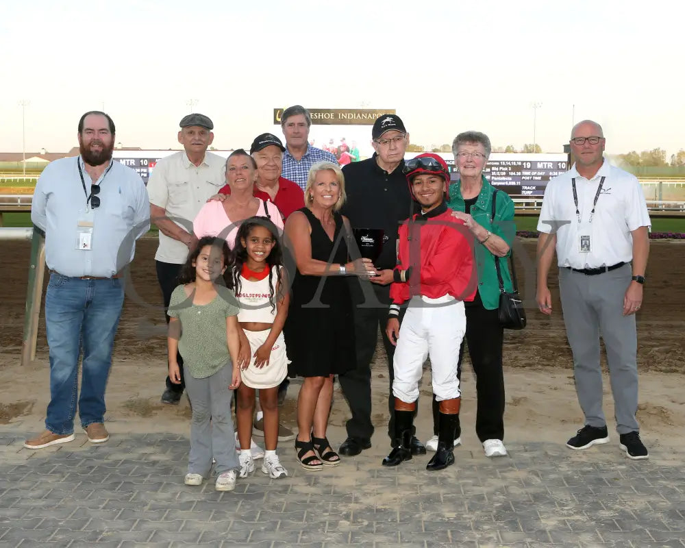C J’S STORM - To Much Coffee - 28th Running - 10-01-25 - R09 - Horseshoe Indiana - Presentation 01 - Sammantha Pagels