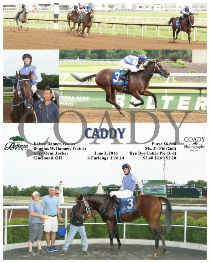Caddy - 060316 Race 08 Btp Belterra Park