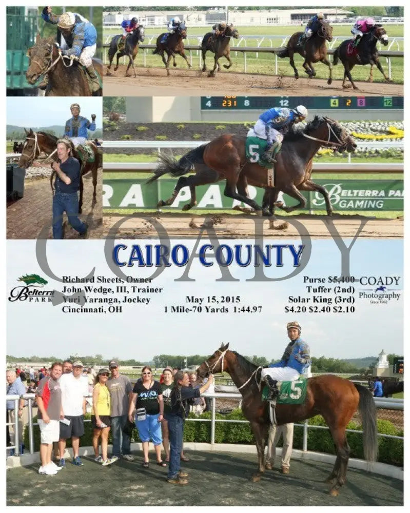 Cairo County - 051515 Race 06 Btp Belterra Park
