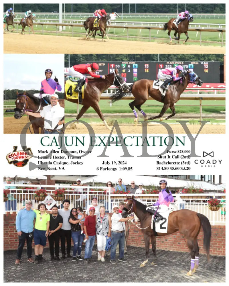 Cajun Expectation - 07-19-24 R01 Cnl Colonial Downs