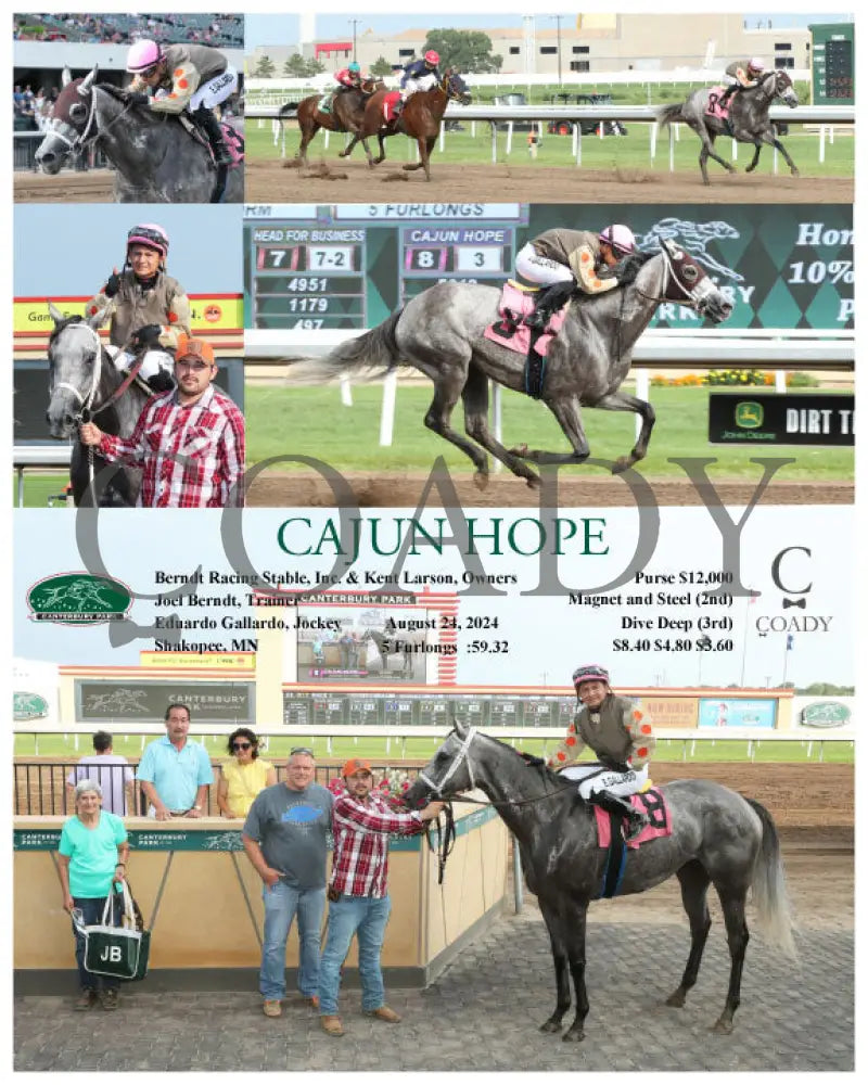 Cajun Hope - 08-24-24 R01 Cby Canterbury Park